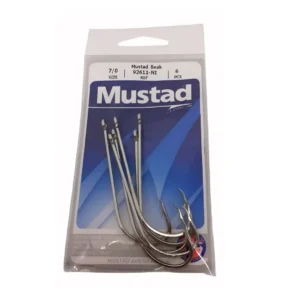 Anzuelo Mustad 92553 Ni N*7/0 bolsa x 5 unidades 710