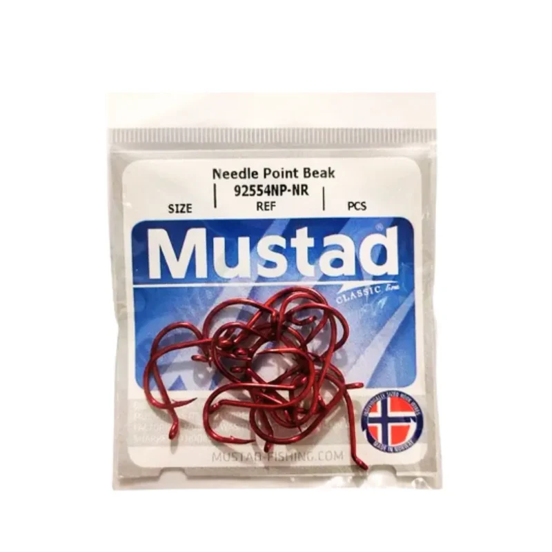 Anzuelo Mustad 92554Np Nr N*7/0 Bolsa x 4 unidades 9255 710
