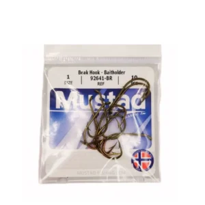 Anzuelo Mustad 92641 Br N*1 x 10 unidades 9264 001