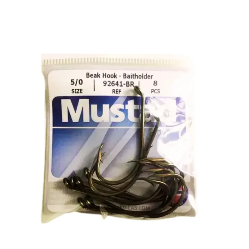 Anzuelo Mustad 92641 Br N*5/0 x 8 unidades