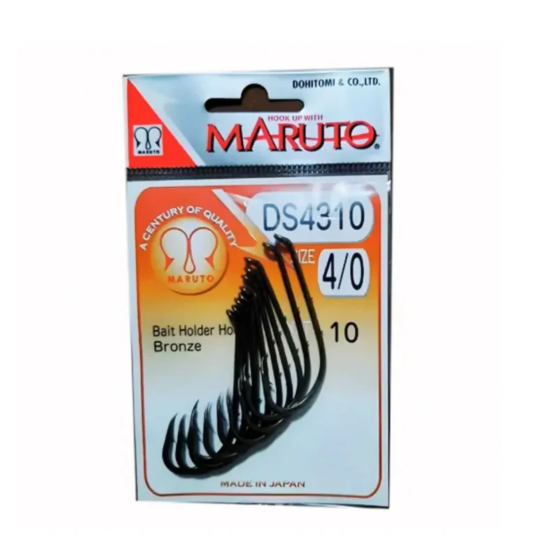 Anzuelo Maruto Ds4310Br 4/0 N°4/0 Bronce Bolsa x 10 unidades