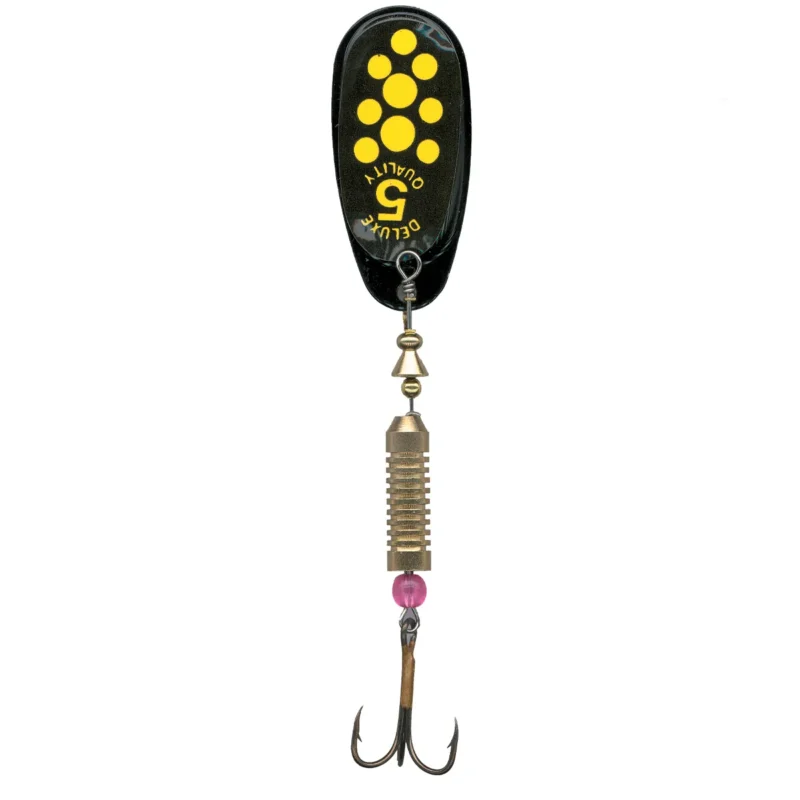 Cuchara Waterdog B0Byd Blister Black Killer 2,5Grs B0 Negro Y Amarillo