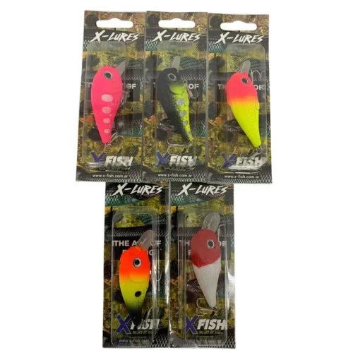Señuelo X Fish Lures P42 Paleta Corta Superficie Tararira Dorado Varios Colores