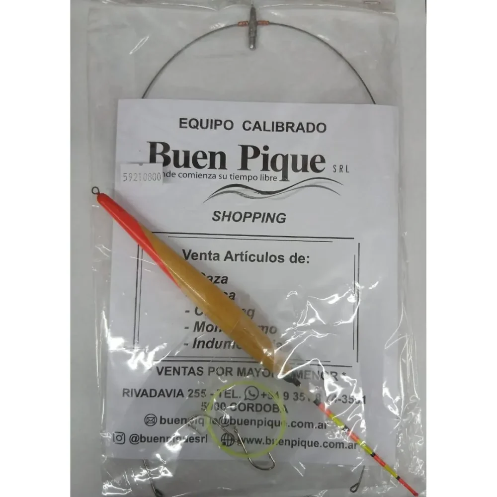 Balancín Buen Pique sin Esmerillón Boya Kiri Ultra Liviano 07g