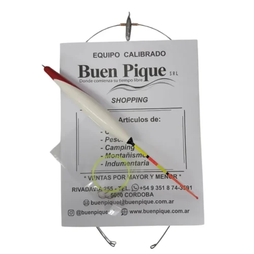 Balancín Buen Pique sin Esmerillón 10g Boya Kiri Pejerrey Completo