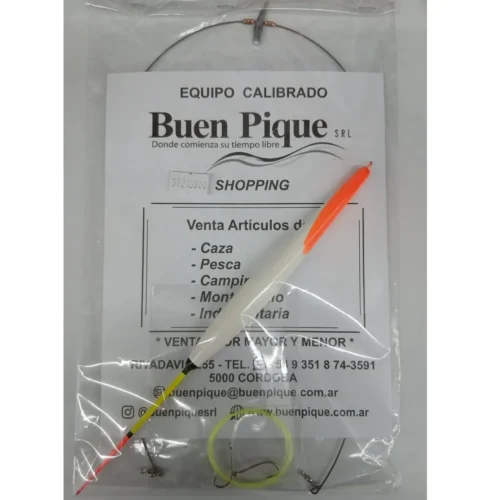 Balancín Buen Pique con Esmerillón Boya Kiri Ultra Liviano 05-07g