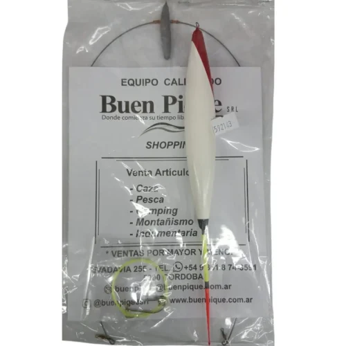 Balancín Buen Pique con Esmerillón 25g Boya Kiri Pejerrey Completo