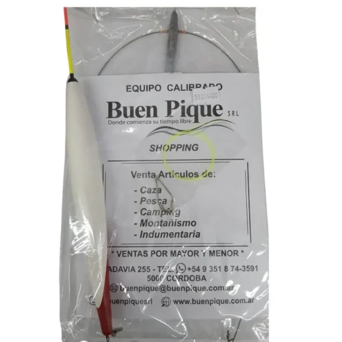 Balancín Buen Pique con Esmerillón Boya Kiri 30g Pesca Pejerrey