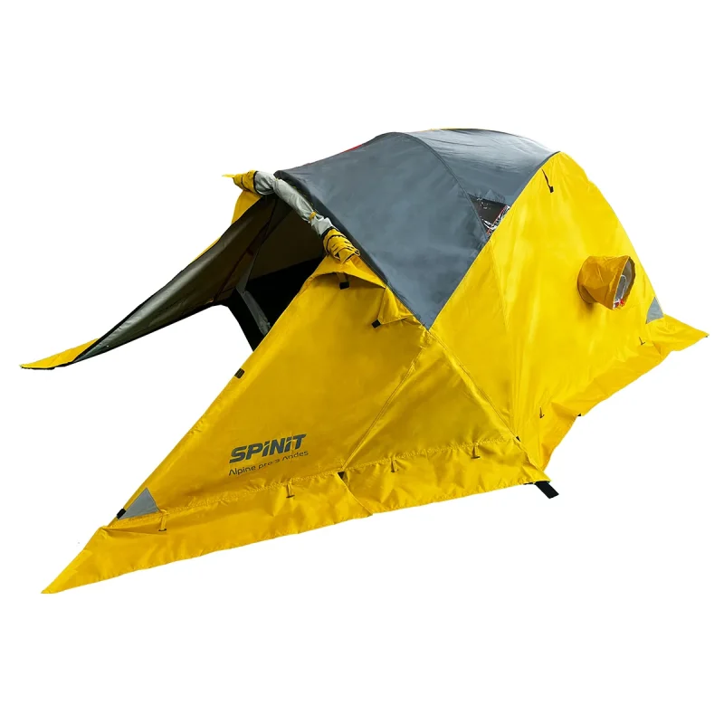 Carpa Alpine Pro 3 Andes 3P 3,2X1,9X1,10mts 3,9kg con Varilla de Alum. 5000mm con Faldones 600225 Spinit
