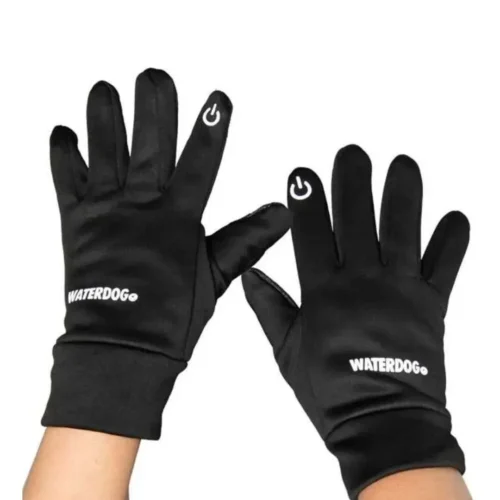 Guantes Waterdog Deportivos de Abrigo Negro XS