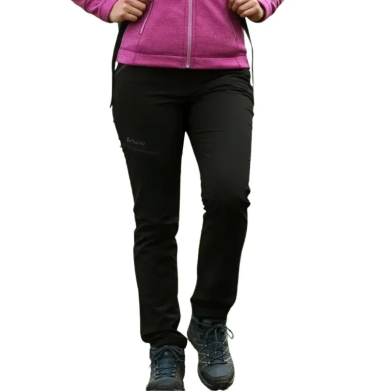 Pantalon Trevo Sendero Negro "Shell Pro con Spandex" L