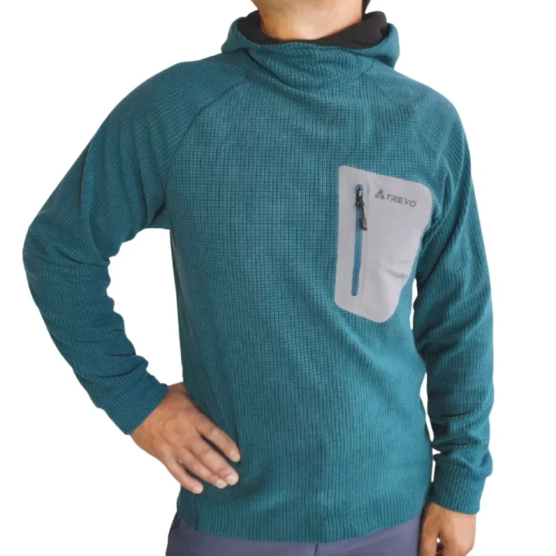 Buzo Domuyo con Cap Micropolar Spandex Alpino S