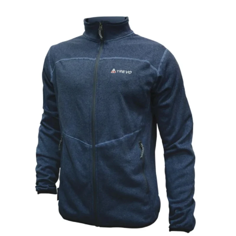 Campera Trevo Cordillera Micropolar Azul Cobalto L