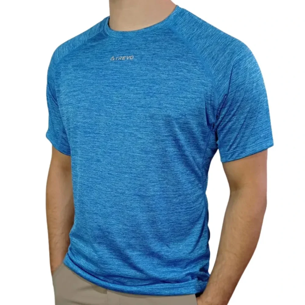 Remera X Terra Manga Corta Azul Zafiro XL