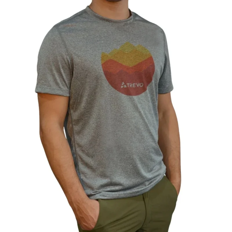 Remera Tabaquillo Manga Corta Gris S