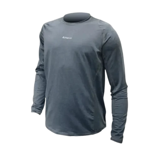 64250011 Remera Travesia Manga Larga Gris S