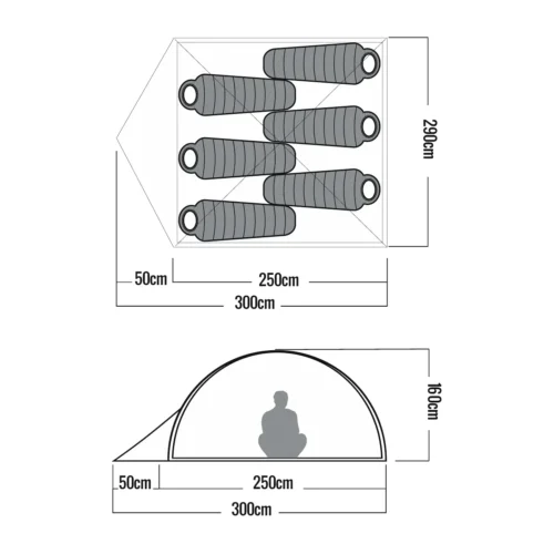 Carpa Waterdog Dome Iv
