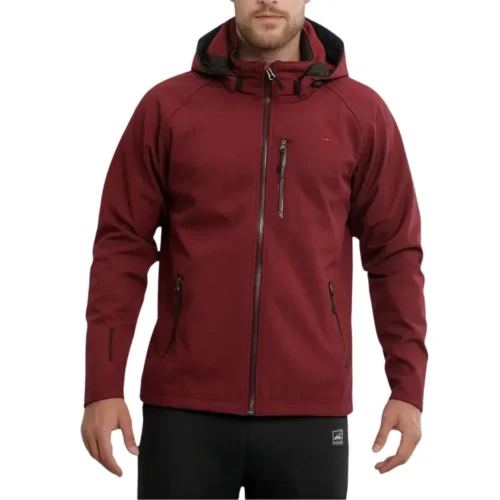 Campera Montagne Softshell Elbrus Bordo M