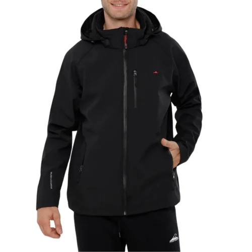 Campera Montagne Softshell Elbrus Negro S