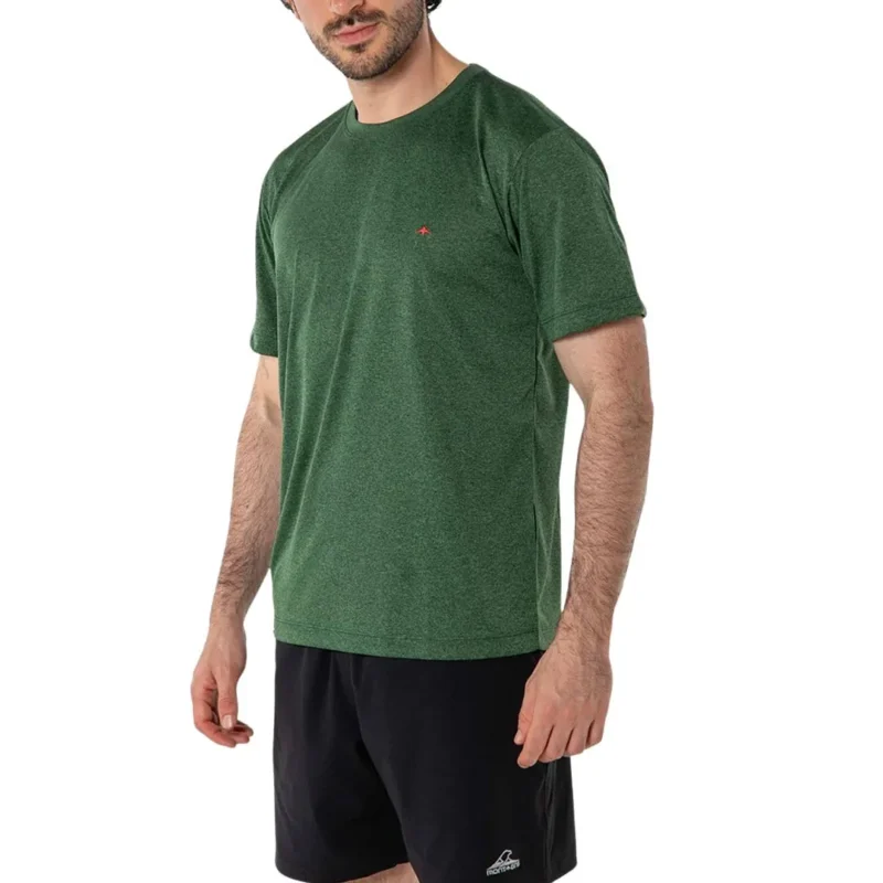 Remera Montagne Asterix Verde Militar S
