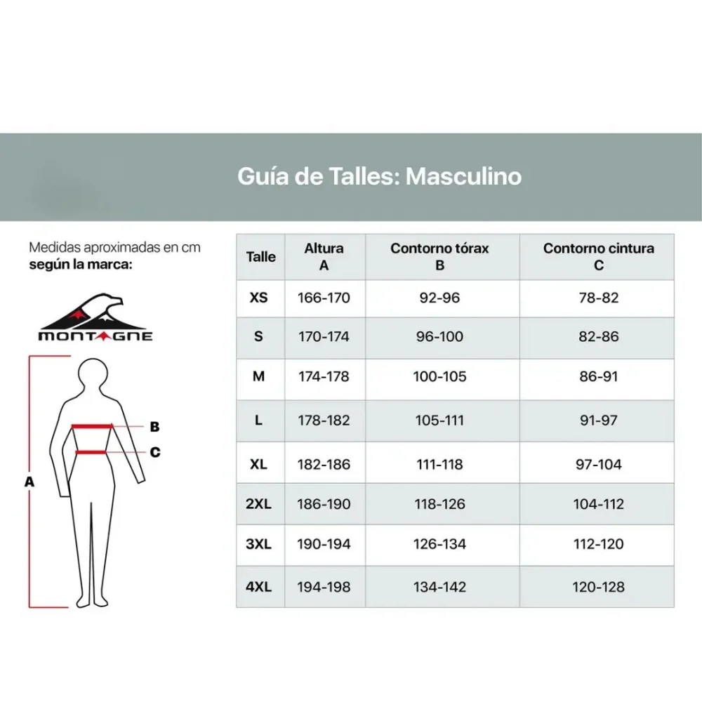 Remera Montagne Asterix Verde Militar L