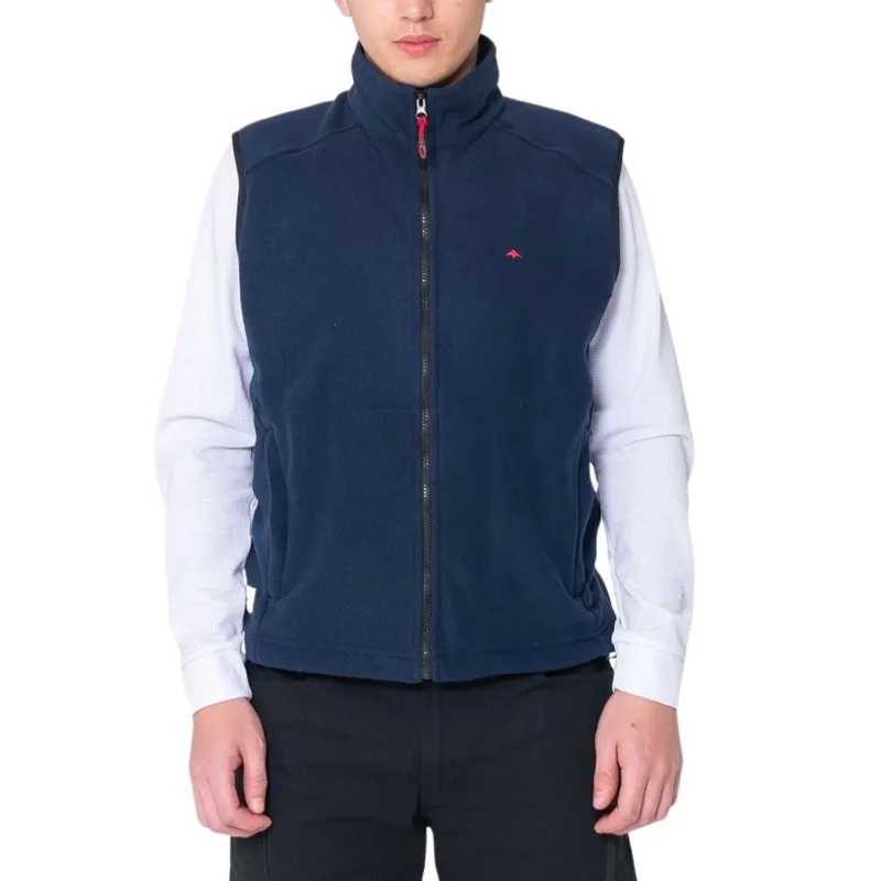Chaleco Montagne Micropolar Amaro Azul S