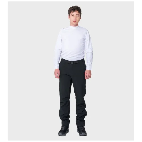 Pantalon Montagne Fedder Soft Shell Tricapa Hombre Negro M