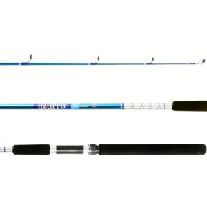 Caña Waterdog Azurro 2.10m 2 Tramos Fibra de Vidrio Variada