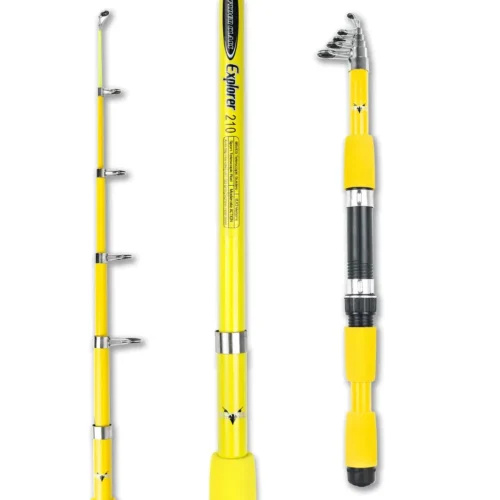 Caña Albatros Explorer 2,70mts Telescópica 60grs Pejerrey Variada