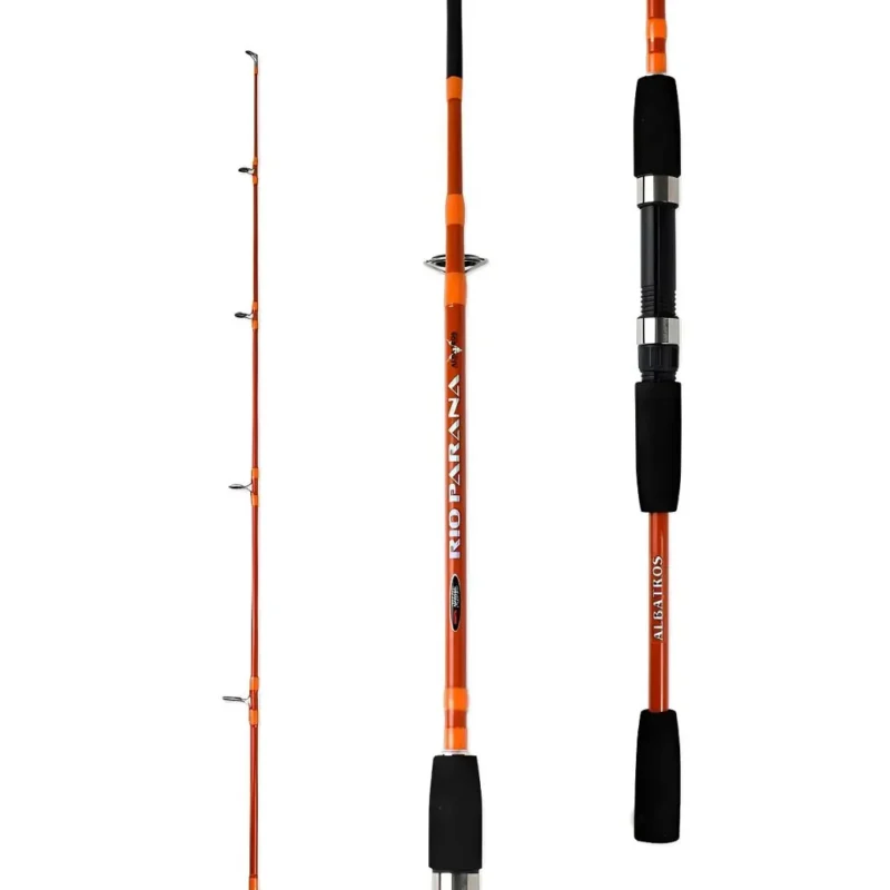 Caña Albatros Rio Parana 1,80mts 2 Tramos Pesca Variada