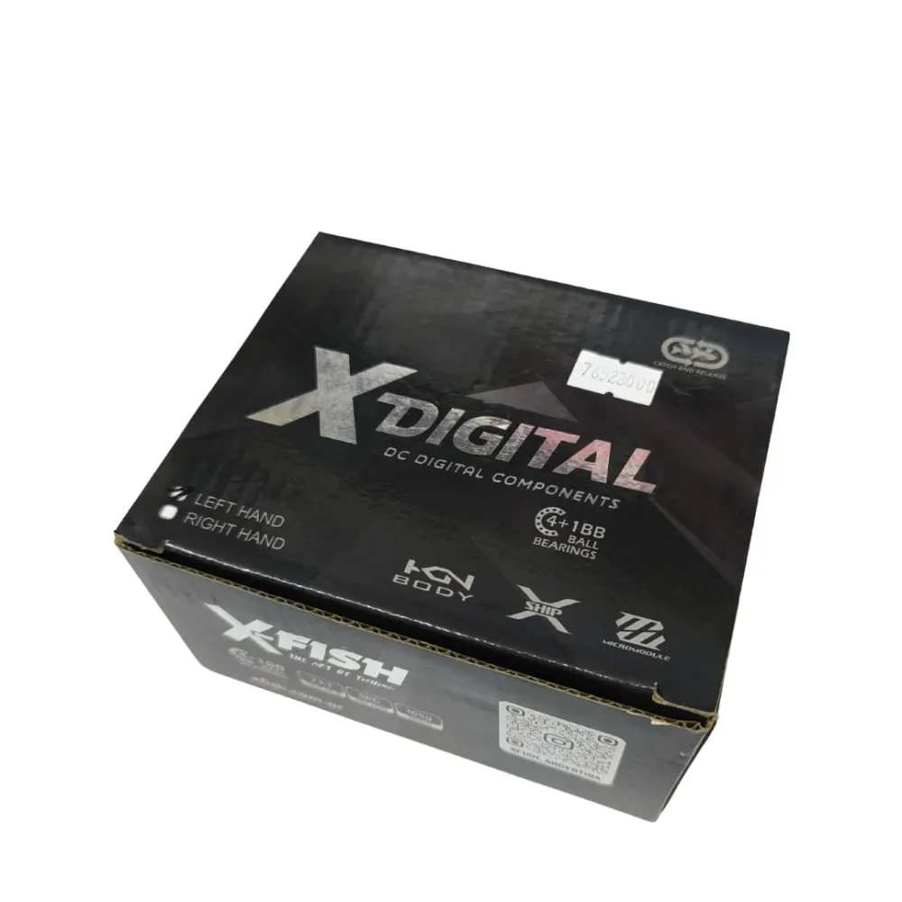 Reel X Fish Baitcasting Digital 4+1 Derecho No-Más-Galletas