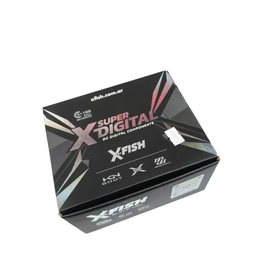 Reel X Fish Baitcasting Super Digital 5+1 Zurdo No-Más-Galletas