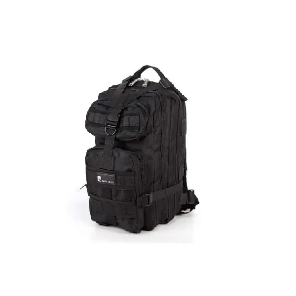 Mochila Pierre Cardin Tactica "Negra" 40X24X25 Mod.pc1032