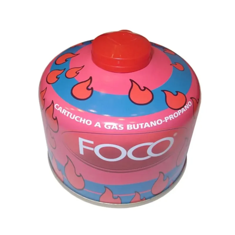 Garrafa Bombona Foco Gas Butano 230G Con Rosca