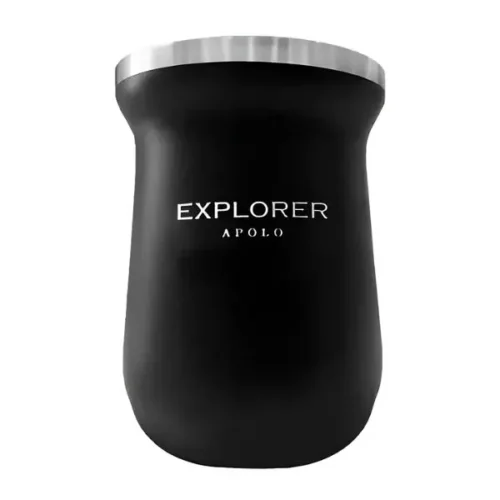 Mate Apolo Explorer 273 Ml "Negro" 30M Cal./3Hs Frio (T5 Negro)