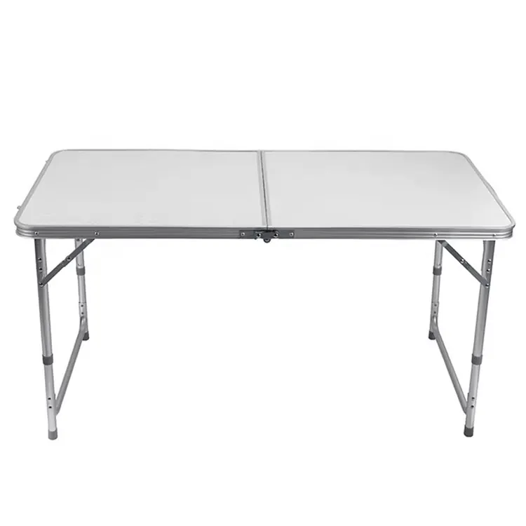 Mesa Plegable de Camping 80X60X70CM, Patas de Caño Redondo