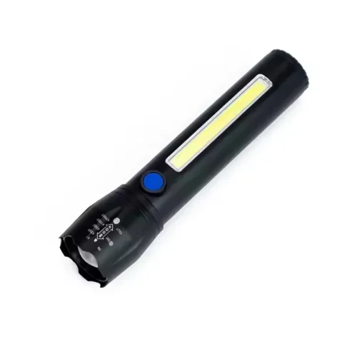 Linterna Morgul Tactica Lin-1-5 300Lum C/Mini Reflector Y Zoom "Led" Recargable Usb (Lin-1-5)