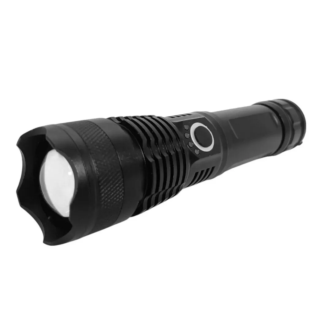 Linterna De Mano Lin 1-9 Led Recargable Usb Alta Potencia