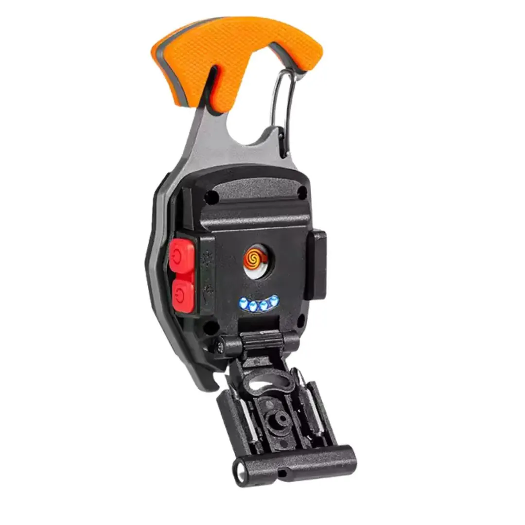 Linterna Llavero Multifuncion Con Encendedor Recargable Usb