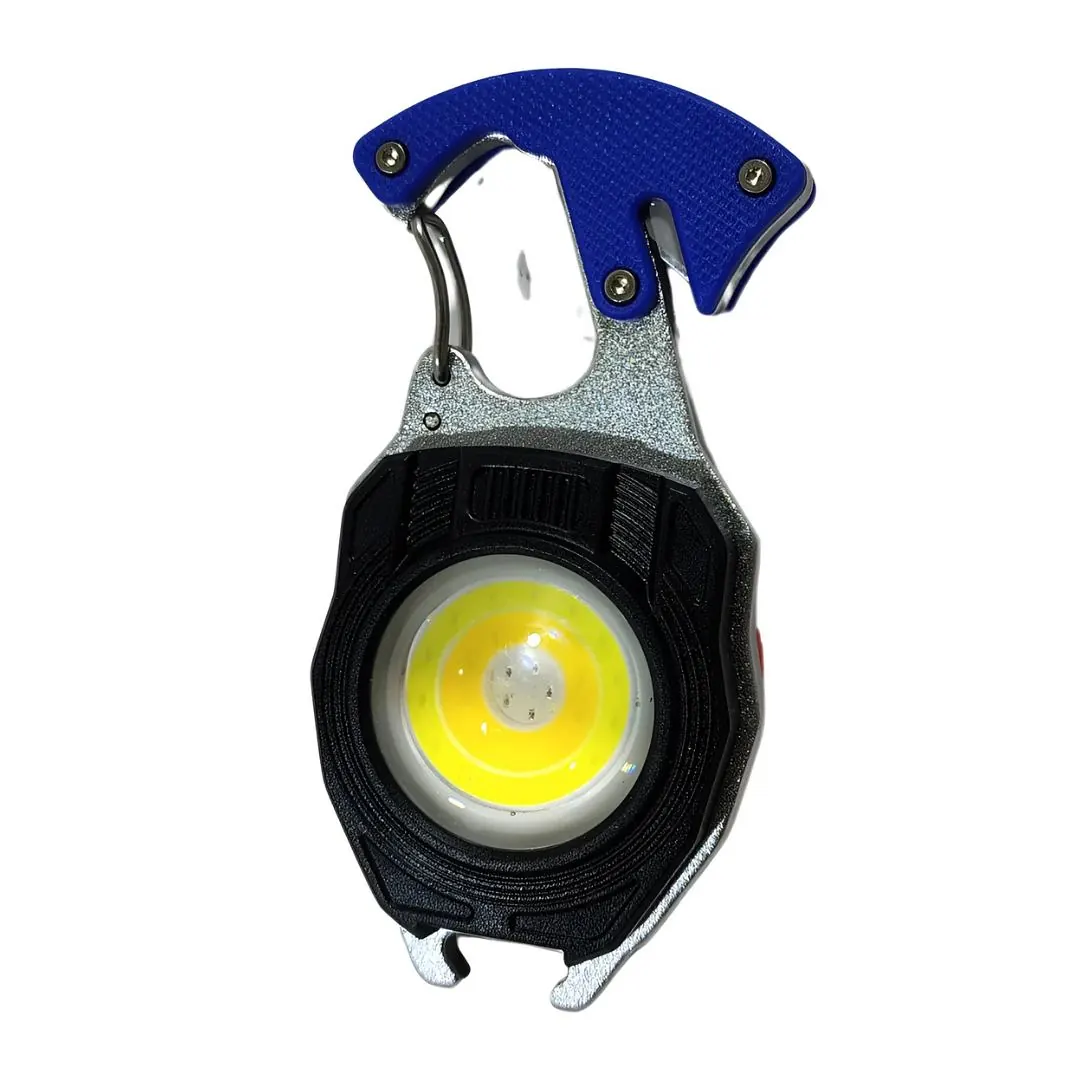 Linterna Llavero Multifuncion Con Encendedor Recargable Usb
