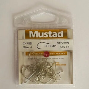 Anzuelo Mustad Mosca C47Sd Nº 4/25Unid