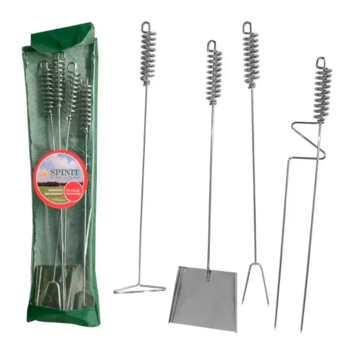 Set Parrillero con Funda 4 Piezas M.1510 140180