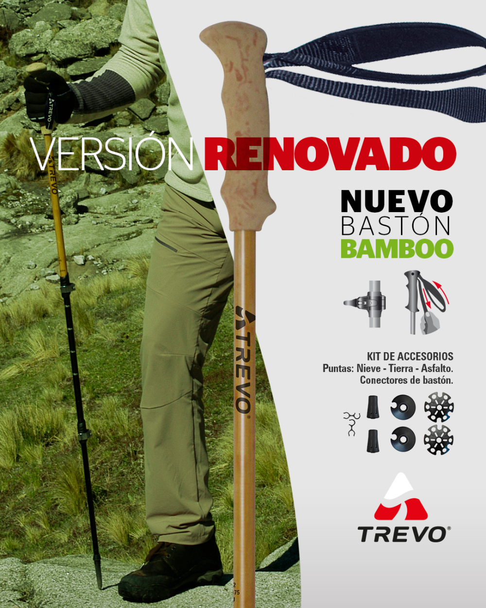 Remera Termica Hombre Bamboo Talle 5/XXL Negro (Ia0520) Trevo