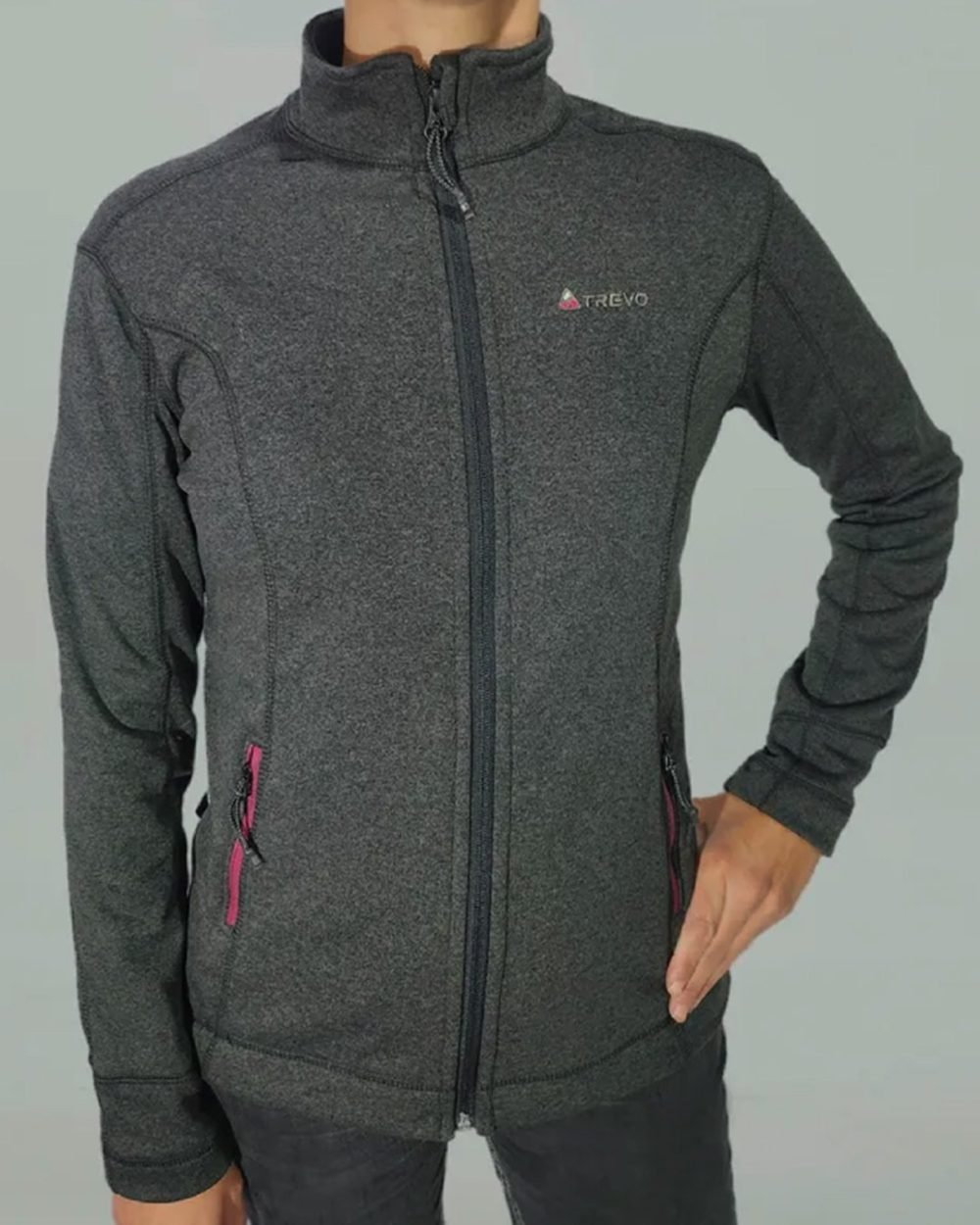 t021_campera-cordillera-polar-180-pigment.jpg Campera Cordillera Micropolar Hombre Talle 1/S Gris Pig. (Ia0624) Trevo