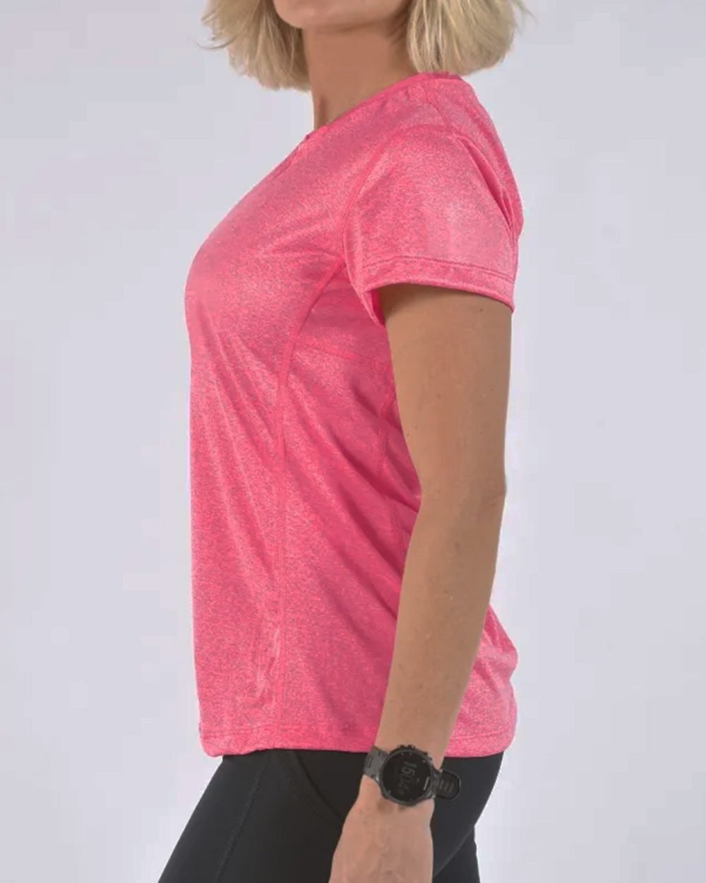 Remera X-Terra Mujer Mc Talle 3/L Gris Topo (Ia0133)