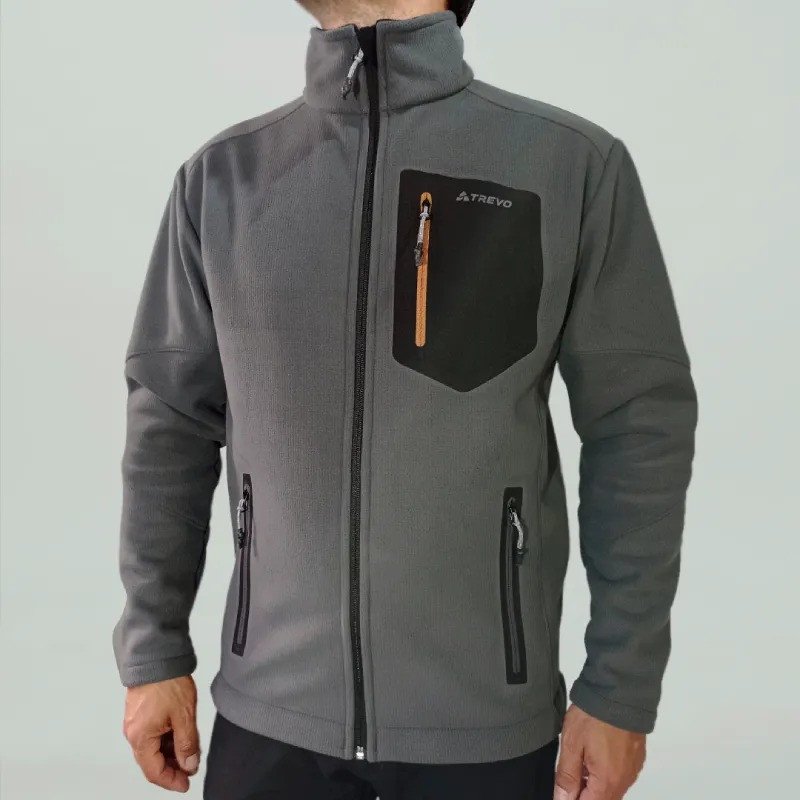 Campera Thermo Block Polar Topo Gris S Trevo