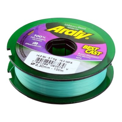 Nylon Best Cast 0,70Mmx100mts Kg/Lb"Verde" 2214-170 Araty