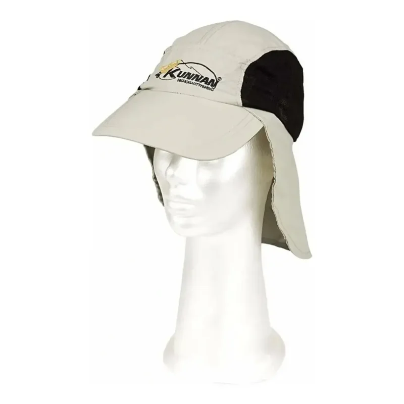 Gorra Cap 301 Vicera con Cubrenuca Beige Unisex Talle Único