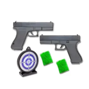 Pistola Red Fish Airsoft Replica Vigor Kit 2 Pistolas + Blanco con Balines (C4)