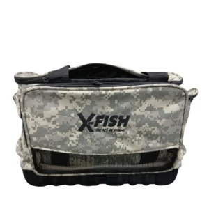 Bolso de Pesca X-Fish Base Rigida Arena Camo 50X30X25 Cm